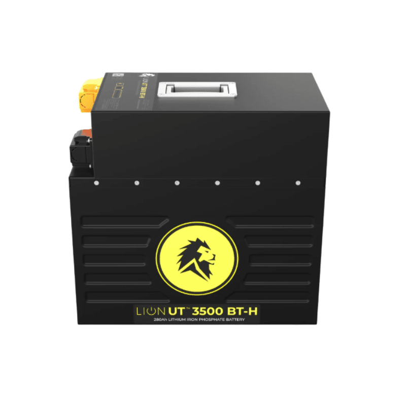 Lion Energy UT 3500-BT-H | 3,584Wh 12V Lithium Battery | Heated + Bluetooth | 150A BMS | 10-Year Warranty - ShopSolar: Complete Solar Kits + Lifetime Customer Support