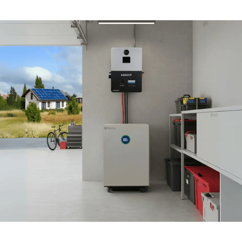 BigBattery 48V 15kWh NEXUS LiFePO4 Battery | Expandable to 225kWh | Built-In BMS, Heater & Fire Suppression | Indoor/Outdoor | 12-Year Limited Warranty - ShopSolar: Complete Solar Kits + Lifetime Customer Support
