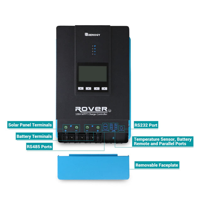 Rover 100 Amp MPPT Solar Charge Controller - ShopSolarKits.com