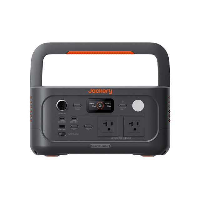 Jackery Explorer 600 Plus Portable Power Station | 632Wh, 800W Output | Fast Charging, UPS <10ms, LFP Battery | 3+2 Yr Warranty - ShopSolar: Complete Solar Kits + Lifetime Customer Support