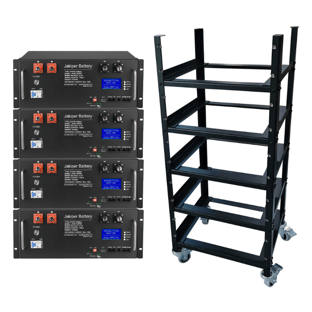 Jakiper PRO [V2] 48V / 100Ah Lithium Battery - 5.12kWh Server Rack Battery | 10-Year Warranty | UL1642, UL1973 - ShopSolar.com