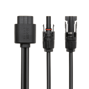 Anker SOLIX High-Voltage Solar Charging Cable | For F3800 Plus & F3000 | Anker Plug to MC4 | 1.64ft | 20A | UL 2743/62109 - ShopSolar: Complete Solar Kits + Lifetime Customer Support