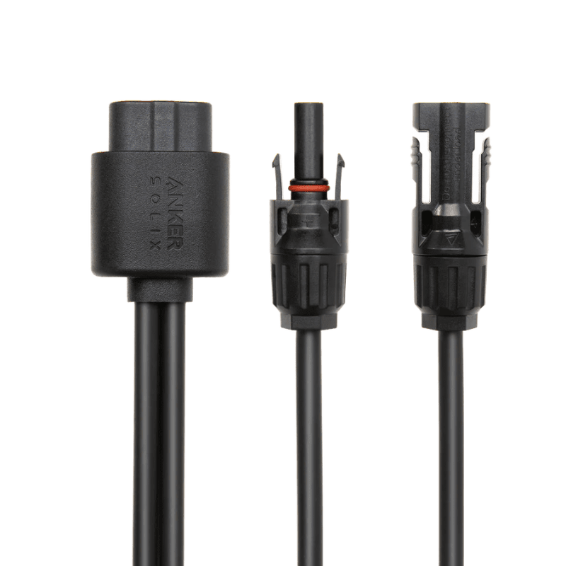 Anker SOLIX High-Voltage Solar Charging Cable | For F3800 Plus & F3000 | Anker Plug to MC4 | 1.64ft | 20A | UL 2743/62109 - ShopSolar: Complete Solar Kits + Lifetime Customer Support