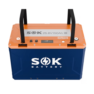 SOK 150Ah 24V LiFePO4 Battery | 3.84kWh | Bluetooth, Built‑In Heater + CANBus | SK24V150PH | 15,000+ Cycles | 7‑Year Warranty - ShopSolar: Complete Solar Kits + Lifetime Customer Support