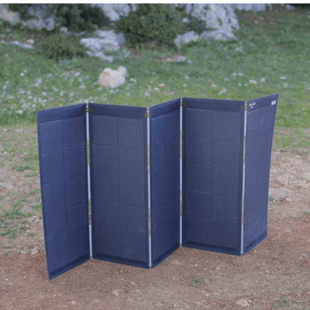 NUESolar200 Tactical Ultralight Folding Solar Panel | 200W | 7.5 lbs | TAA Compliant | Backpack-Ready | Rugged & Portable - ShopSolar.com