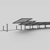 IntegraRack IR-15 BallastRack Solar Module Racking System | 1 Fixed Leg | 15° Tilt | Fits Any Panel Size | No Footings | Hurricane Rated | Made in USA - ShopSolar.com