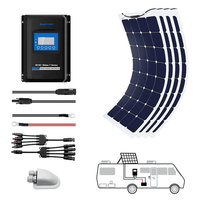 ACOPOWER 110W 12V Flexible Solar Panel Kit w/ 20A PWM Charge Controller - ShopSolar.com