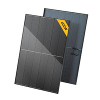 BougeRV 400W 12V 10BB Mono Bifaicial Solar Panel