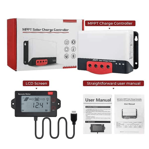 BougeRV MPPT Solar Charge Controller 40 Amp 12V/24V - ShopSolar.com