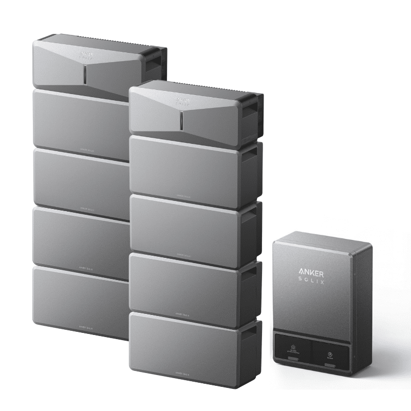 Anker SOLIX E10 DUAL - Whole Home Backup System | 12-48 kWh LiFePO4 Battery | Up to 20kW Turbo Output | Smart Grid & Storm-Guard - ShopSolar: Complete Solar Kits + Lifetime Customer Support