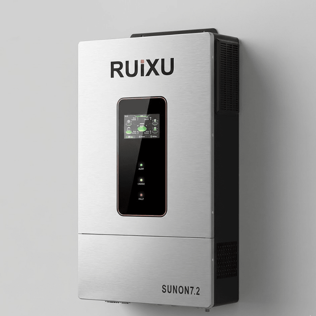 RUiXU SUNON7.2 Off-Grid Inverter | 7,200W | Split/Single-Phase | 120/240V | Dual MPPT | UL1741 | Stackable to 43.2kW | 3-Year Warranty - ShopSolar: Complete Solar Kits + Lifetime Customer Support