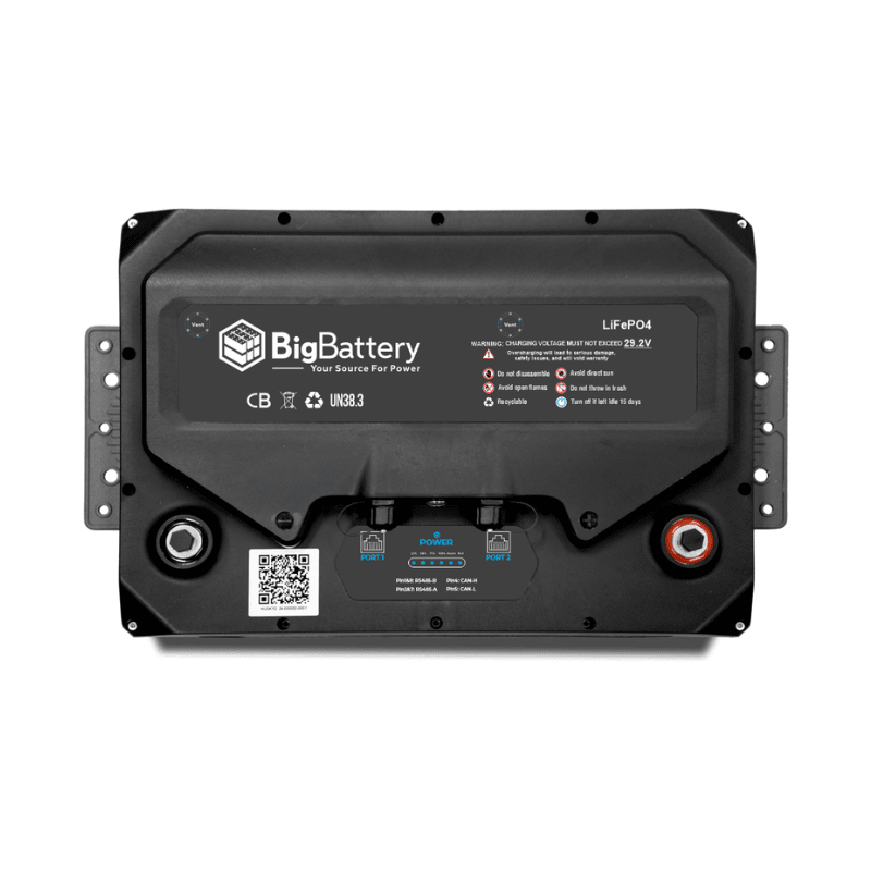 BigBattery 24V HUSKY 2 LiFePO4 Battery | 105Ah, 2.5kWh | Expandable Kits up to 7.5kWh | 12-Year Warranty - ShopSolar: Complete Solar Kits + Lifetime Customer Support