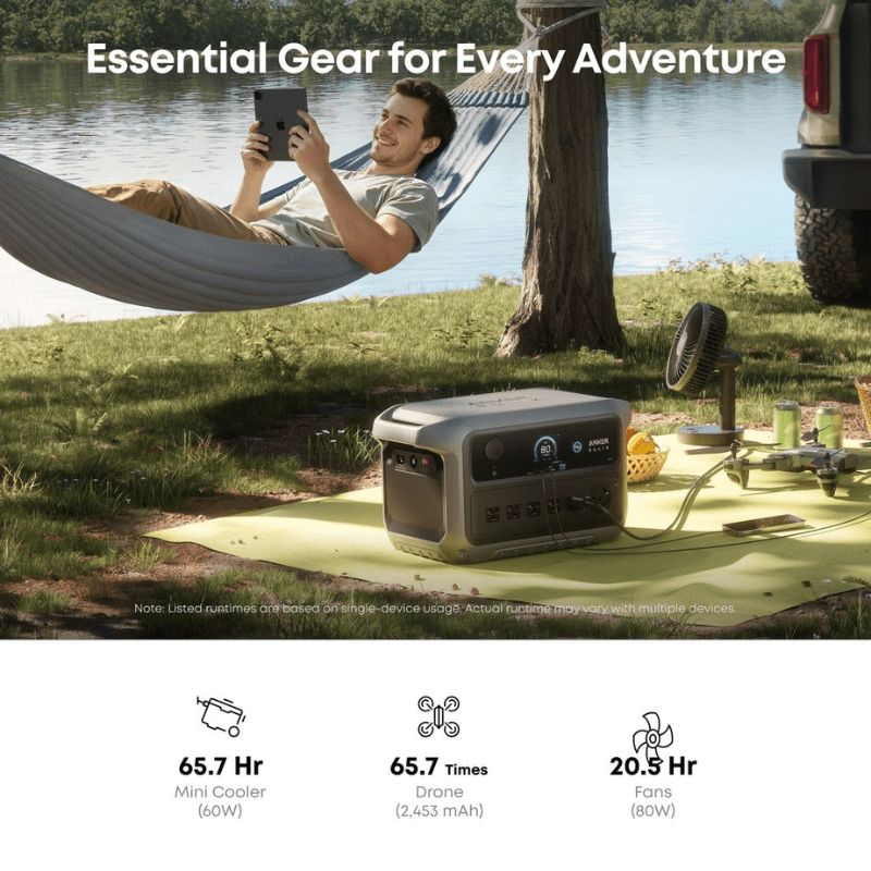 Anker SOLIX C2000 Gen2 Portable Power Station | 2,048Wh / 2,400W (4,000W Peak) | 58-Min UltraFast Recharge | Expandable to 4kWh | Choose Your Bundle | 5-Year Warranty - ShopSolar: Complete Solar Kits + Lifetime Customer Support