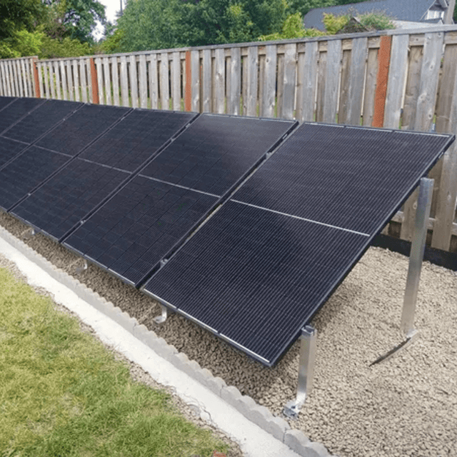 IntegraRack IR‑30 Ground Mount BallastRack Solar Module Rack | 1 Adjustable Leg | Universal Panel Fit | No Concrete Needed | Made in USA | UL 2703 | 30° Tilt - ShopSolar: Complete Solar Kits + Lifetime Customer Support