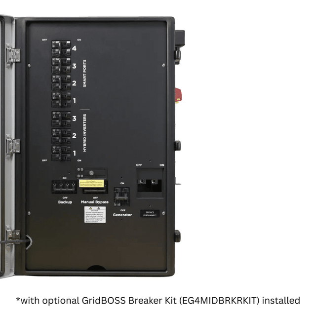 EG4 GridBOSS MID v3.1 | 200A Microgrid Interconnect Device | 4 Smart Ports + Gen Support | UL Certified | 10-Year Warranty - ShopSolar: Complete Solar Kits + Lifetime Customer Support