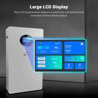 SunGold Power Powerwall X 51.2V 200Ah LiFePO4 Battery | 10.24kWh Solar Energy Storage with Touchscreen & BMS | 10-year Warranty - ShopSolar.com