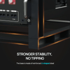 Eco-Worthy 6-Layer 19-Inch Rack for Server Rack Batteries | Holds Up to 6 x 3U Batteries | Heavy-Duty Steel | Easy Assembly - ShopSolar: Complete Solar Kits + Lifetime Customer Support