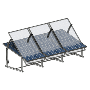 IntegraRack IR-45ASA Adjustable BallastRack Solar Racking System | 15°–45° Tilt | No Footings Needed | Supports Up to 550W Panels | 25-Year Warranty - ShopSolar: Complete Solar Kits + Lifetime Customer Support