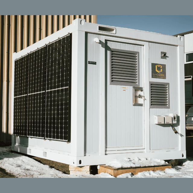 Li-Cube Microgrid Kit | 4.8kW Solar + 20.48–40.96kWh Lithium Storage | Dual Multi-Plus Inverters | Plug-and-Play Containerized Power - ShopSolar: Complete Solar Kits + Lifetime Customer Support