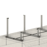 IntegraRack IR AnchorSpike Mounting Kit | 10-Pack or 22-Pack | Up to 1,000 lbs Uplift Per Spike | For IR-15 & IR-45ASA BallastRack - ShopSolar: Complete Solar Kits + Lifetime Customer Support