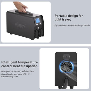 Elejoy 3000W Tesla V2L Power Discharger | 3.3kW Output | 120V/240V Dual Voltage | NACS Compatible | 1-Year Warranty