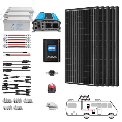 ACOPOWER Mono RV Solar System + Choose Your Custom Bundle | RV Solar Kit - ShopSolar.com