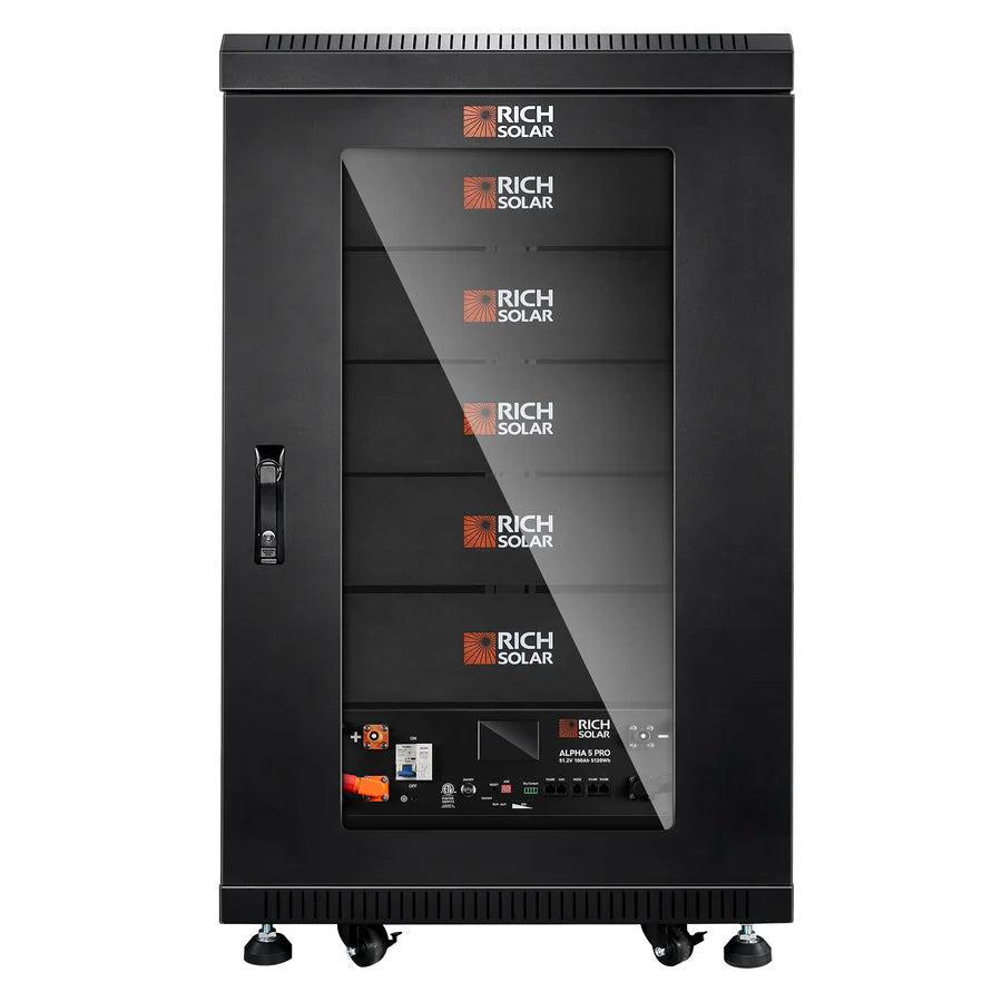 Rich Solar Battery Server Rack - ShopSolar.com