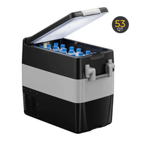 Bouge RV 12V 53 Quart (50L) Portable Fridge Car Freezer - ShopSolar.com