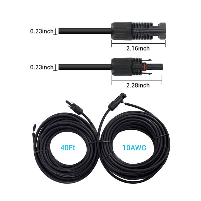 Renogy Solar Panel to Charge Controller Adaptor Kit - ShopSolar.com