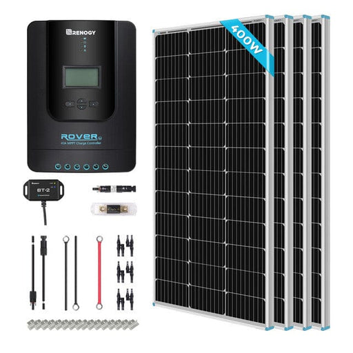 Renogy Solar Premium Kits With Solar Charge Controller + Choose Your Custom Bundle | Premium Solar Kit - ShopSolar.com