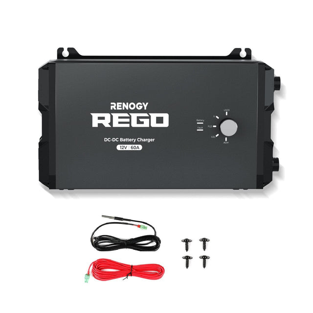 REGO 12V 60A DC-DC Battery Charger - ShopSolar.com