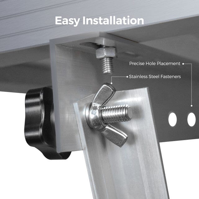 Renogy RV Tilt Mount Brackets - ShopSolar.com