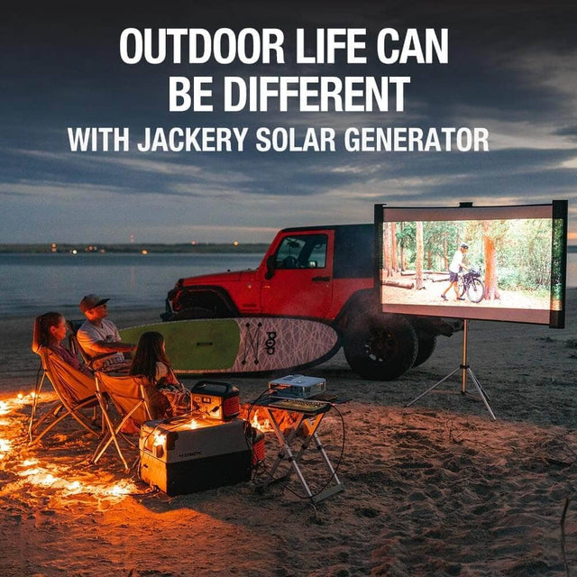 Jackery Explorer 880 Portable Power Station 1000W / 880Wh Lithium Solar Generator - ShopSolarKits.com