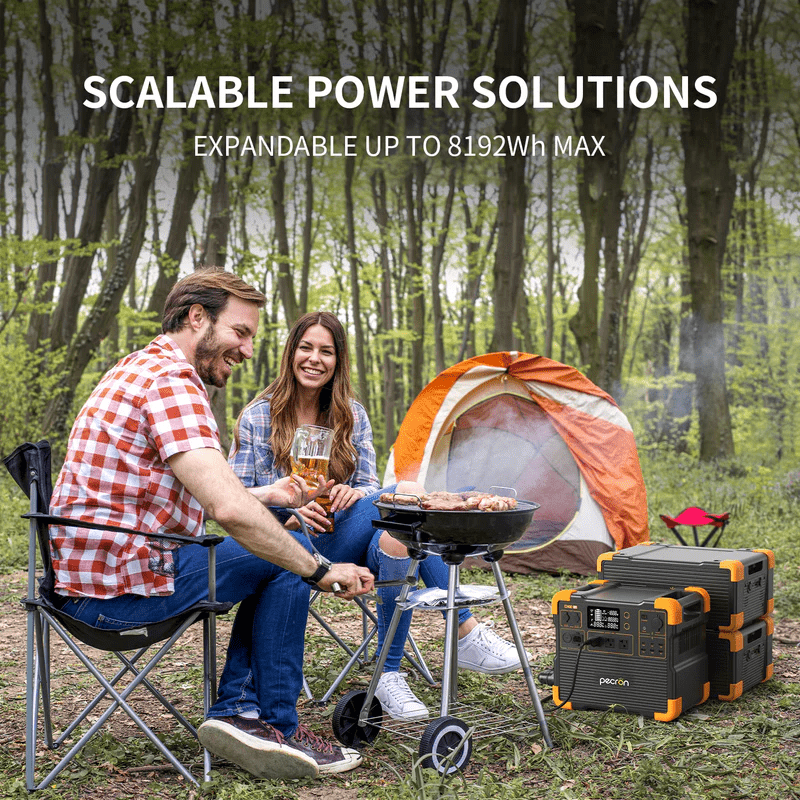 Pecron E2400LFP 2,400W / 2,048Wh Portable Power Station + Choose Your Custom Bundle | LiFePO4 Battery | Expandable Solar Kits | 4-Year Warranty - ShopSolar: Complete Solar Kits + Lifetime Customer Support