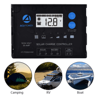 ACOPOWER 20A ProteusX Waterproof PWM Solar Charge Controller Compatible With 8 Battery Types - ShopSolar.com