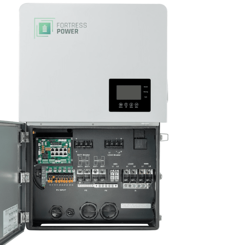 Fortress Power Envy Duo 21 Hybrid Inverter | 48V | 25kW PV Input | 12kW Backup | 240V Split-Phase & 208V 3-Phase | Parallel to 120kW | 10-Year Warranty - ShopSolar: Complete Solar Kits + Lifetime Customer Support