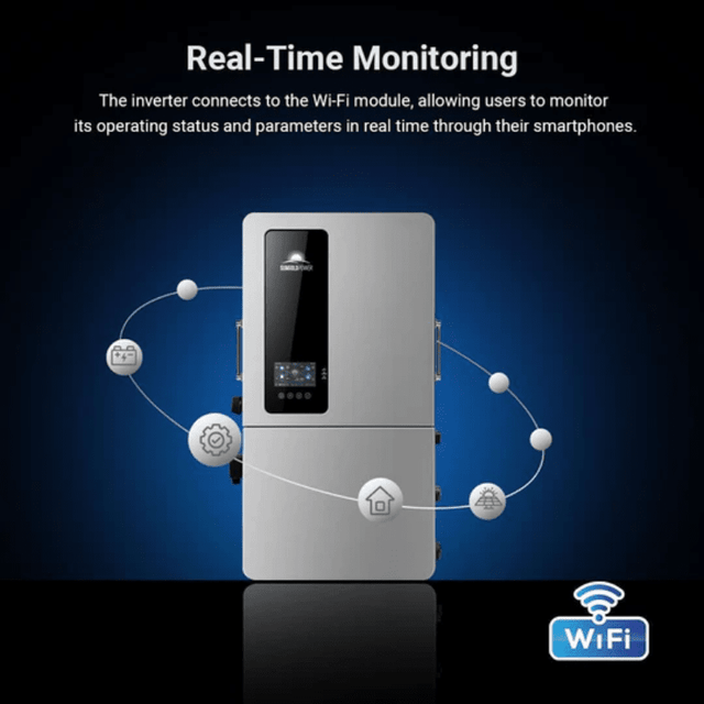 SunGoldPower 12,000W 48V All-In-One Hybrid Solar Inverter | 200A Whole Home Backup | 18kW PV Input | Scalable to 72kW | UL Certified | 10-Year Warranty - ShopSolar: Complete Solar Kits + Lifetime Customer Support