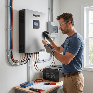 RUiXU SUNON3.6 Off-Grid Inverter | 3.6kW | 48V | Stackable to 21.6kW | UL1741 Certified | Hybrid Solar & Grid Charging | WiFi Monitoring - ShopSolar: Complete Solar Kits + Lifetime Customer Support