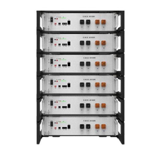 Pytes Battery 5.12kWh E-BOX-48-100R LFP Server Rack Battery | 10-Year Warranty | 6,000 Cycles | Sol-Ark Communications - ShopSolar.com