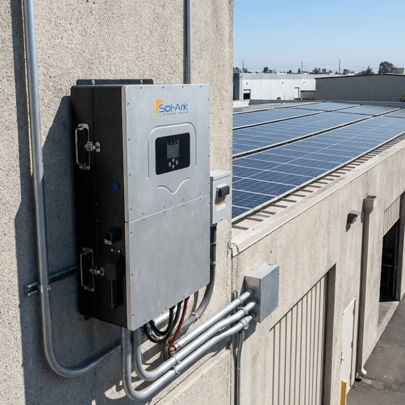 Sol-Ark 60K Commercial Hybrid Inverter | 60kW 3-Phase | Native 277/480V | AC/DC Coupling | Modular & Scalable | 10-Year Warranty - ShopSolar: Complete Solar Kits + Lifetime Customer Support