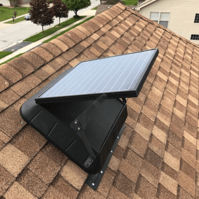 Solar Panels Best Solar Attic Fan With 25 Year Warranty Sunrise