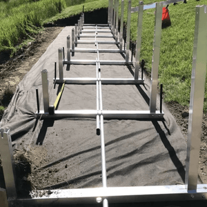 IntegraRack IR‑30 Ground Mount BallastRack Solar Module Rack | 1 Adjustable Leg | Universal Panel Fit | No Concrete Needed | Made in USA | UL 2703 | 30° Tilt - ShopSolar: Complete Solar Kits + Lifetime Customer Support