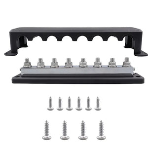 RUiXU Busbar | 3/8" (M10) Terminal Studs | 600A - ShopSolar.com