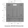 Ruixu Wall Mounted Bracket For Lithi2-16 | RX-WMB - ShopSolar.com