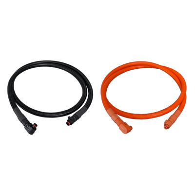 RUiXU Lithi2-16 battery 1/0 AWG cable for RUiXU RX9MP Busbar | Orange+ Black - ShopSolar: Complete Solar Kits + Lifetime Customer Support