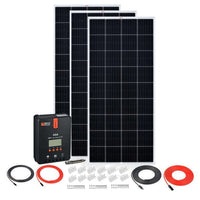 600 Watt Solar Kit [3 x 200W Rigid Panels]