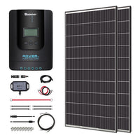 1 x 2pcs 320W 24V Rigid Solar Panel + Rover 60A MPPT W/ LCD & BT1 Module