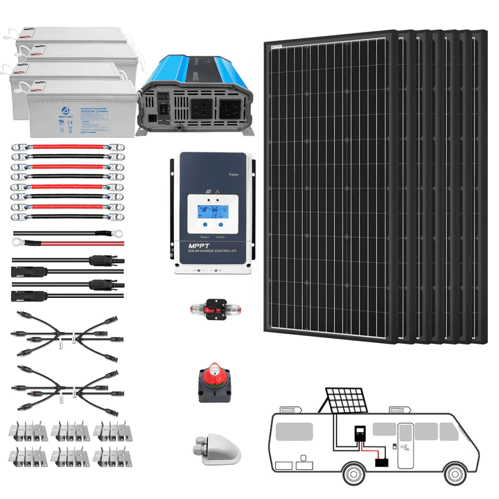 600W Solar Power System