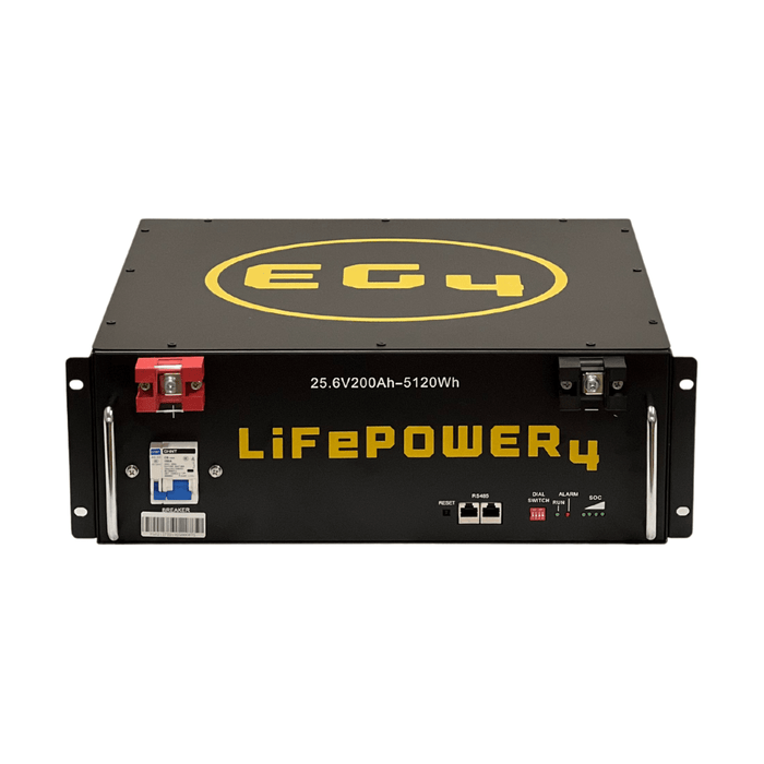 EG4 LifePower4 Lithium Battery | 24V 200AH | Server Rack Battery (Pre-Order) - ShopSolar.com