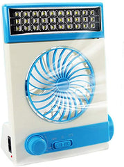 Solar camping fan